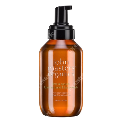 John Masters Organics Lime & Spruce Foaming Hand & Body Wash Limonka & Świerk- delikatny żel do mycia rąk 473 ml