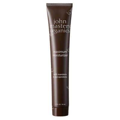 John Masters Organics Maximum Moisturizer - Mandarin & Glycoproteins Krem nawilżający z mandarynką i glikoproteinami 50 ml