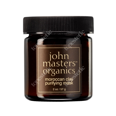 John Masters Organics Moroccan Clay Purifying Mask Glinka marokańska - maseczka oczyszczająca 57 g
