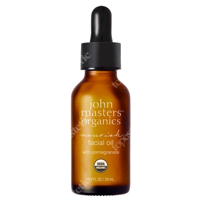 John Masters Organics Nourish Facial Oil With Pomegranate Odżywczy olejek do twarzy z granatem 29 ml