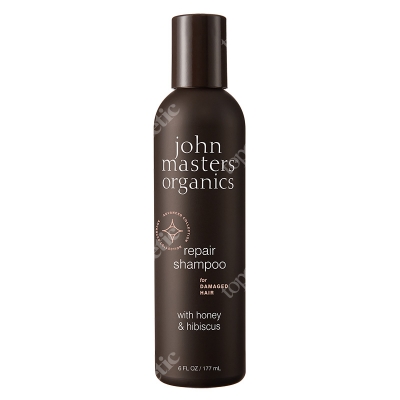 John Masters Organics Repair Shampoo With Honey And Hibiscus Szampon do włosów zniszczonych z miodem i hibiskusem 177 ml