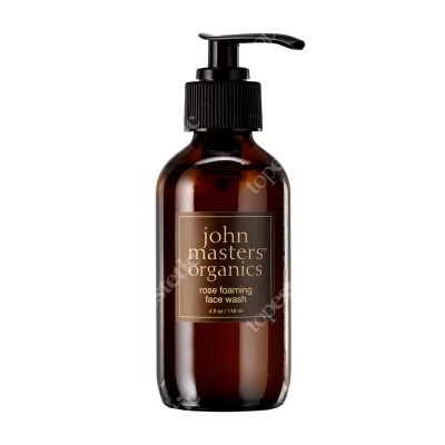 John Masters Organics Rose Foaming Face Wash Różany żel do twarzy 112 ml