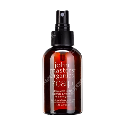 John Masters Organics Scalp - Deep Scalp Follicle Treatment & Volumizer For Thinning Hair Spray pobudzający porost włosów 125 ml