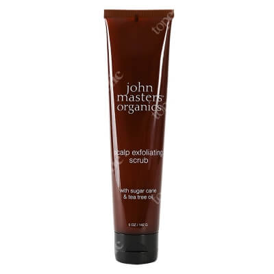 John Masters Organics Scalp Exfoliating Scrub with Sugar Cane & Tea Tree Oil Peeling złuszczający do skóry głowy z trzciną cukrową i olejkiem z drzewa herbacianego 142 g