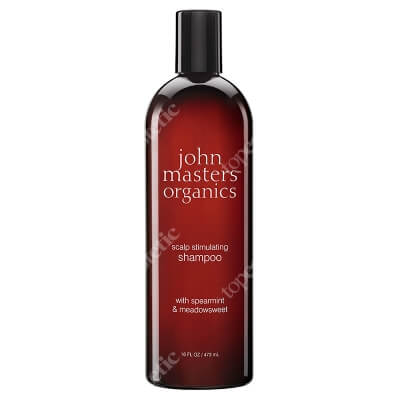 John Masters Organics Scalp Stimulating Shampoo Spearmint & Meadowsweet Mięta i wiązówka błotna – Szampon stymulujący skórę głowy 473 ml