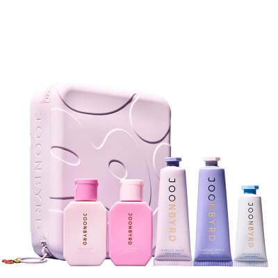 Joonbyrd Better Together ZESTAW Nawilżający żel pod prysznic 50 ml + Balsam do ciała 50 ml + Peeling do ciała 30 ml + Masło do ciała 30 ml + Serum do ciała 15 ml