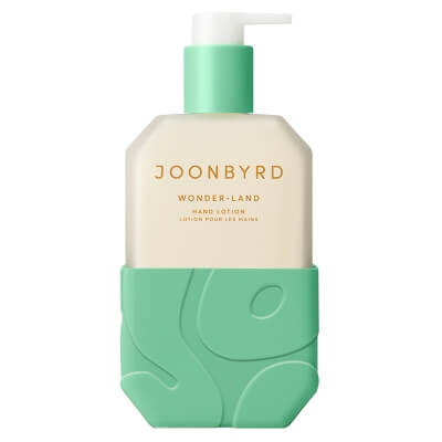 Joonbyrd Wonder Land Hand Lotion Balsam do rąk o nutach zapachowych bursztynu, jaśminu, brązowego cukru i pomarańczy 300 ml