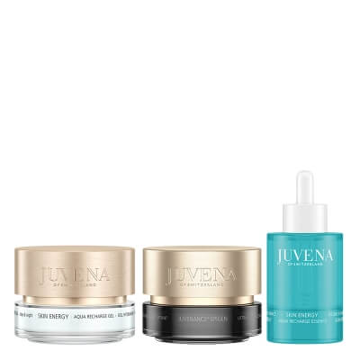 Juvena Aqua Lifting Ritual ZESTAW Żel intensywnie nawilżający 50 ml + Liftingujący krem na noc 50 ml + Serum intensywnie nawilżające 50 ml