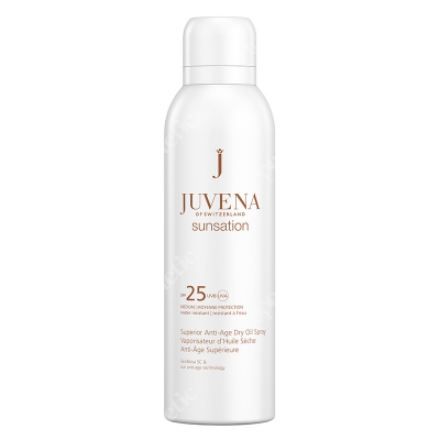 Juvena Superior Anti-Age Dry Oil Spray SPF 25 Przeciwstarzeniowy suchy olejek do opalania ciała SPF25 200 ml