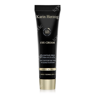 Karin Herzog Eye Cream Krem przeciwzmarszczkowy pod oczy (0,5% tlen, wit. A, E, D3) 15 ml