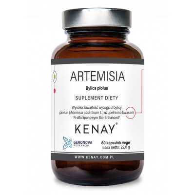 Kenay Artemisia Bylica piołun suplement diety 60 kapsułek