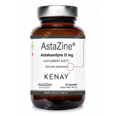 Kenay AstaZine Astaksantyna 12 mg suplement diety 60 kapsułek
