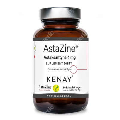 Kenay AstaZine Astaksantyna 4 mg suplement diety 60 kapsułek