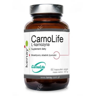 Kenay CarnoLife L-karnozyna Suplement diety 60 kapsułek