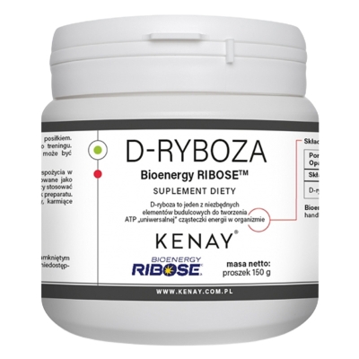 Kenay D-Ryboza Bioenergy Ribose Suplement diety 150 g