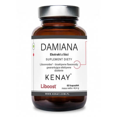 Kenay Damiana Ekstrakt z liści 60 kapsułek