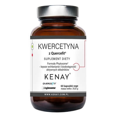 Kenay Kwercetyna z Quercefit Suplement diety 60 kapsułek