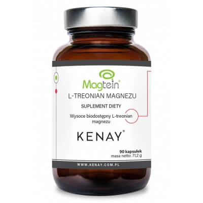 Kenay Magtein® L-treonian magnezu 90 kapsułek