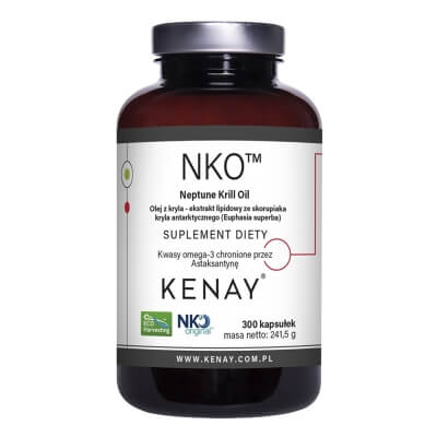 Kenay Naptune Krill Oil NKO Olej z kryla 300 kapsułek