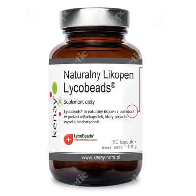 Kenay Naturalny Likopen Lycobeads Suplement diety 60 kapsułek