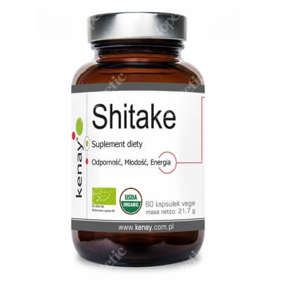 Kenay Shitake Suplement diety 60 kapsułek