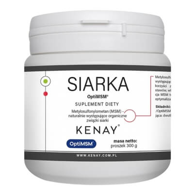 Kenay Siarka OptiMSM® Suplement diety w proszku 300 g