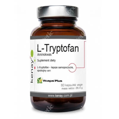 Kenay L-Tryptofan Aminokwas suplement diety 60 kapsułek