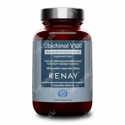 Kenay Ubichinol V100 Aktywna forma Koenzymu Q10 120 kapsułek