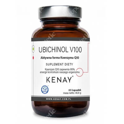 Kenay Ubichinol V100 Aktywna forma Koenzymu Q10 60 kapsułek
