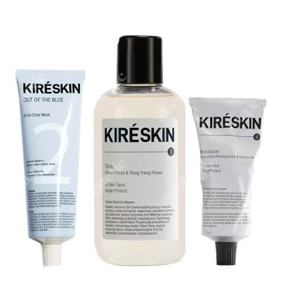 Kire Skin Perfect Start ZESTAW Maska oczyszczająca 75 ml + Tonik 200 ml + Krem 50 ml
