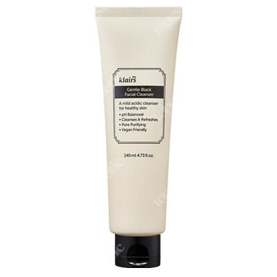 Klairs Gentle Black Facial Cleanser Pianka do oczyszczania twarzy 140 ml