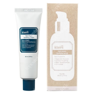 Klairs Rich Moist Set ZESTAW Serum 80 ml + Krem 80 ml