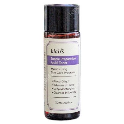 Klairs Supple Preparation Facial Toner Lekki, nawilżający tonik to twarzy 30 ml