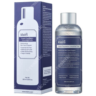 Klairs Supple Preparation Unscented Toner Nawilżający tonik 180 ml