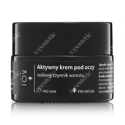 Koi Aktywny Krem Pod Oczy Roślinny czynnik wzrostu 15 ml