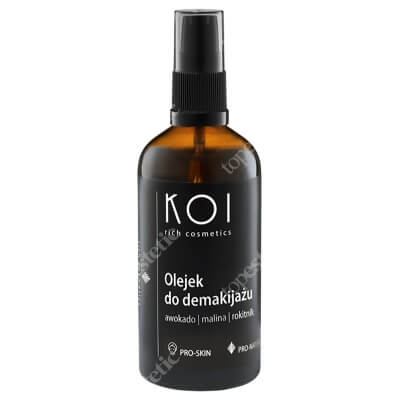 Koi Olejek Do Demakijażu Awokado, malina, rokitnik 100 ml