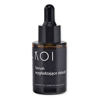Koi Serum wygładzające dekolt Multipeptydy, kompleks nawilżający 30 ml