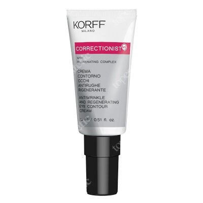 Korff Antiwrinkle and Regenerating Eye Contour Cream Regenerujący krem przeciwzmarszczkowy pod oczy 15 ml