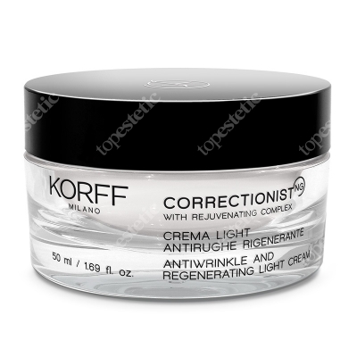 Korff Antiwrinkle and Regenerating Light Cream Lekki regenerujący krem przeciwzmarszczkowy 50 ml