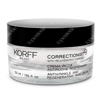 Korff Antiwrinkle and Regenerating Rich Cream Intensywny, regenerujący krem przeciwzmarszczkowy 50 ml