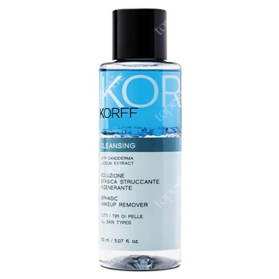 Korff Biphasic Makeup Remover Dwuskładnikowy oczyszczający płyn do demakijażu 150. ml