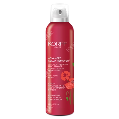 Korff Reshaping Spray Fast Absorption Intensywny spray przeciw cellulitowi 200 ml