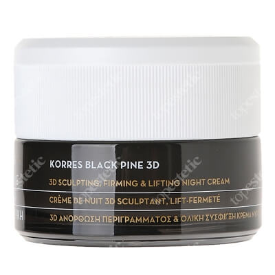 Korres 3D Black Pine Night Cream Krem na noc 40 ml