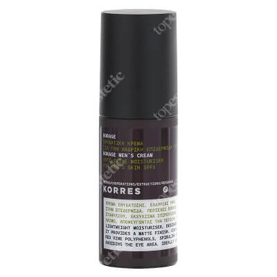 Korres Anti Shine Mens Cream Krem nawilżająco-matujący z olejkiem z ogórecznika 50 ml