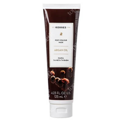 Korres Argan Oil Post-Colour Mask Maska do włosów farbowanych 125 ml