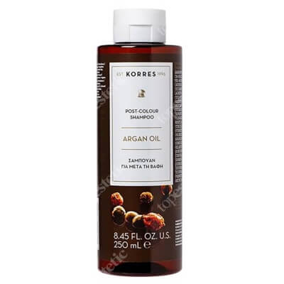 Korres Argan Oil Post-Colour Shampoo Szampon do włosów farbowanych 250 ml