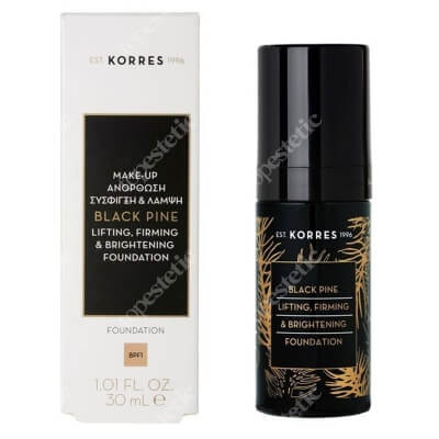 Korres Black Pine Lifting, Firming And Brightening Foundation Podkład liftingujący (kolor BPF1) 30 ml