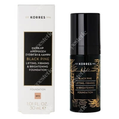 Korres Black Pine Lifting, Firming And Brightening Foundation Podkład liftingujący (kolor BPF2) 30 ml