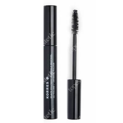 Korres Black Volcanic Minerals Mascara 3D Volume Tusz do rzęs (kolor 01 Black) 7,5 ml