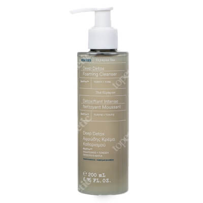 Korres Deep Detox Foaming Cleanser Oczyszczająca pianka do mycia twarzy 200 ml